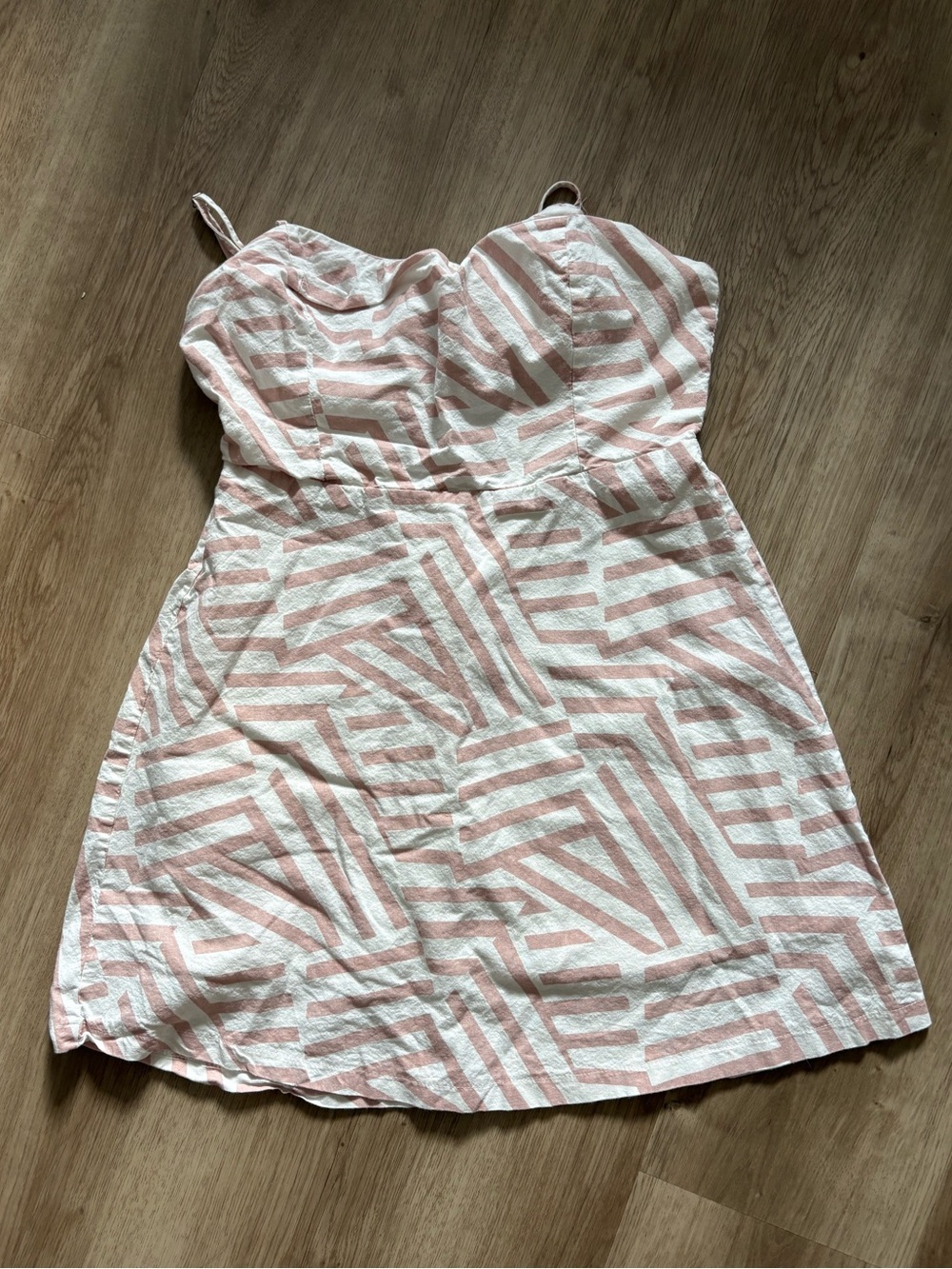 2000s Style Lush Zebra Pattern Baby Pink Short Dress